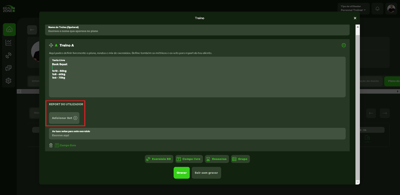 criar-plano-treino-cliente-adicionar-report-utilizador